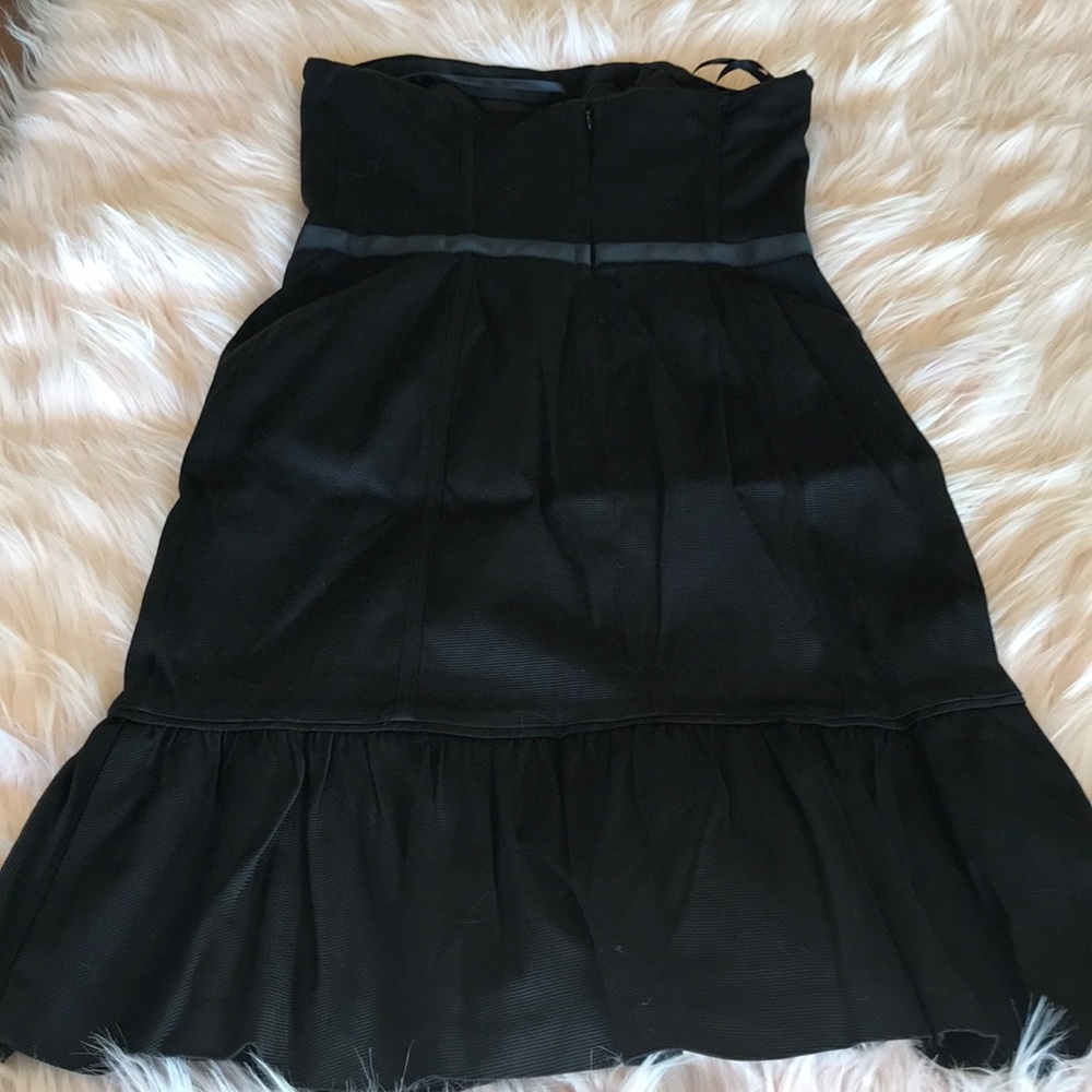 White House black market corset dress
